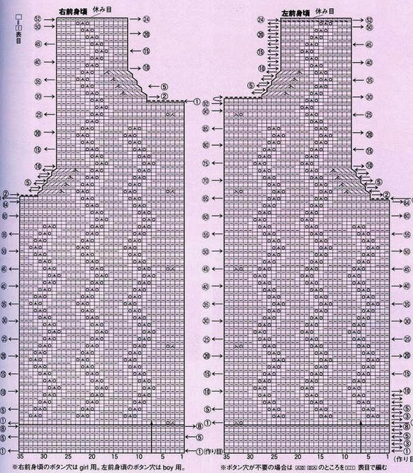 Схема по вязанию спицами жилетки для мальчика