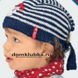 бандана Вязаная бандана для мальчика