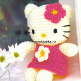 вязаные Hello Kitty вязаная Hello Kitty для девочки